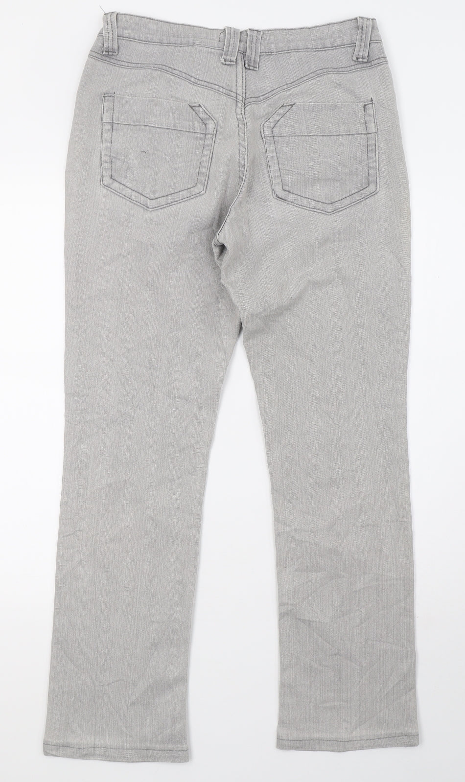 steve ketele Womens Grey  Denim Skinny Jeans Size 12 L30 in