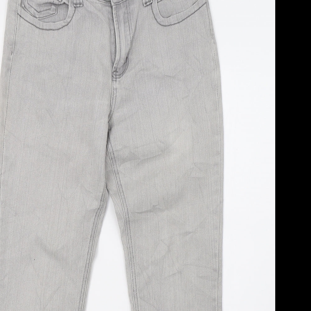 steve ketele Womens Grey  Denim Skinny Jeans Size 12 L30 in