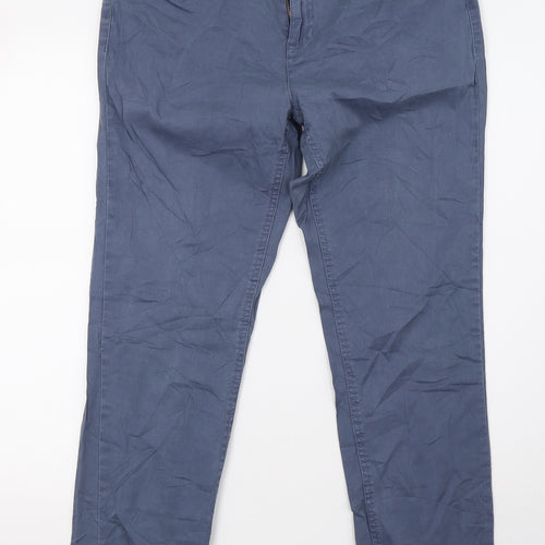 Janina Womens Blue   Trousers  Size 41 in L30 in