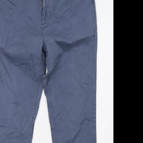 Janina Womens Blue   Trousers  Size 41 in L30 in