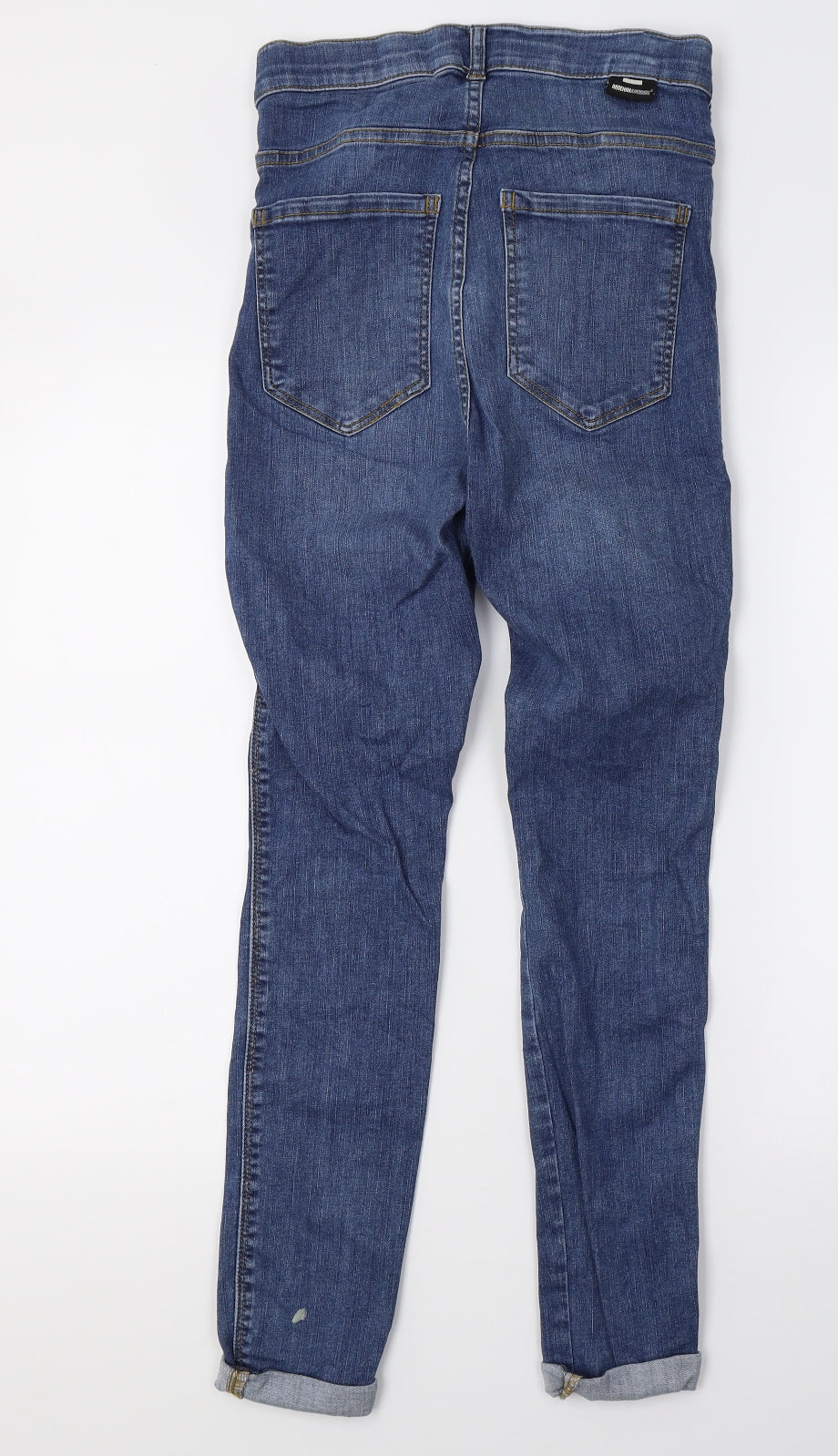 Preworn Womens Blue  Denim Skinny Jeans Size M L28 in