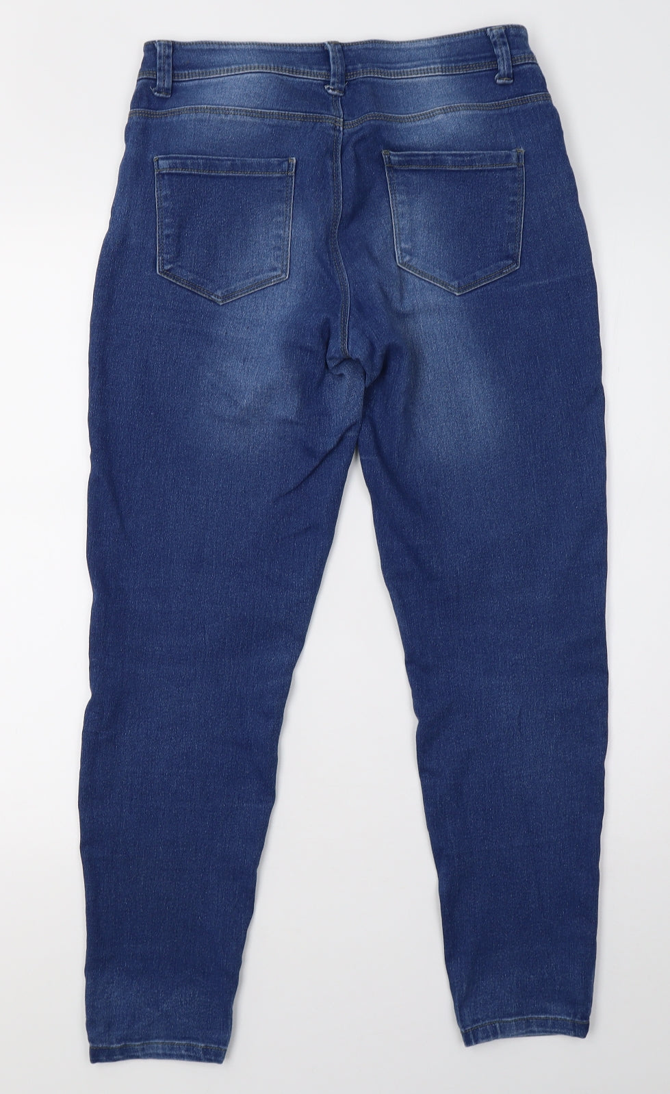 Primark Womens Blue  Denim Skinny Jeans Size 10 L29 in