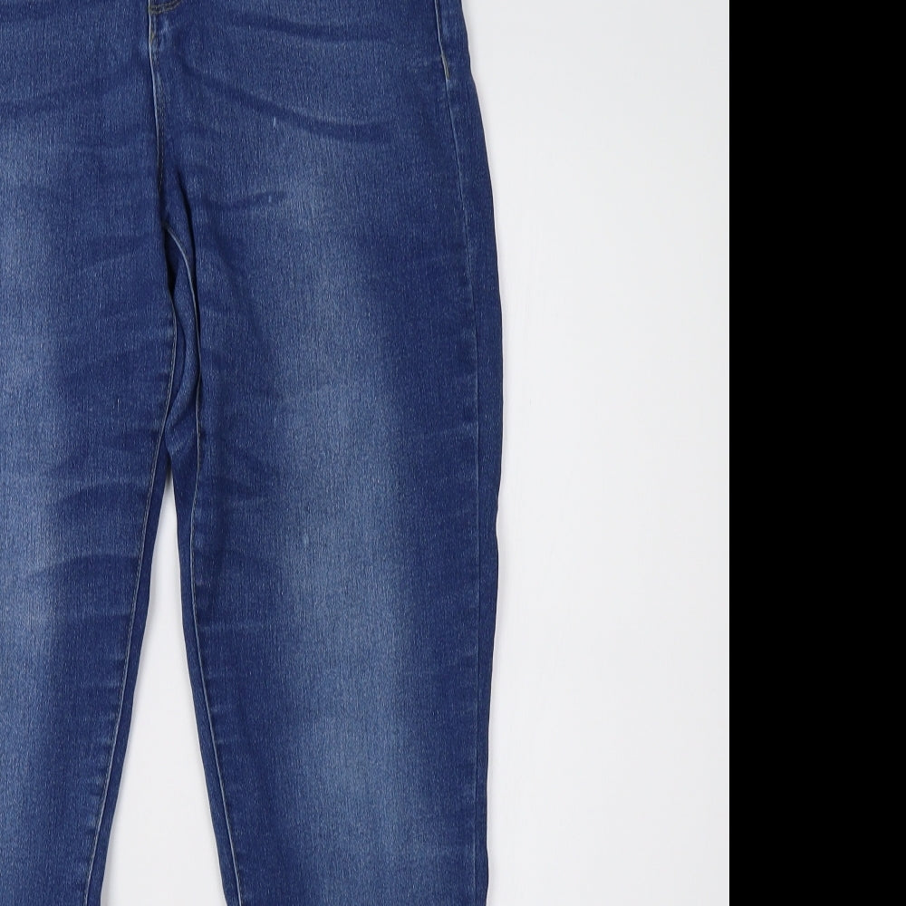 Primark Womens Blue  Denim Skinny Jeans Size 10 L29 in