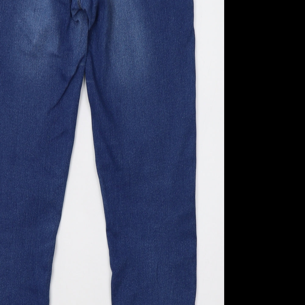 Primark Womens Blue  Denim Skinny Jeans Size 10 L29 in