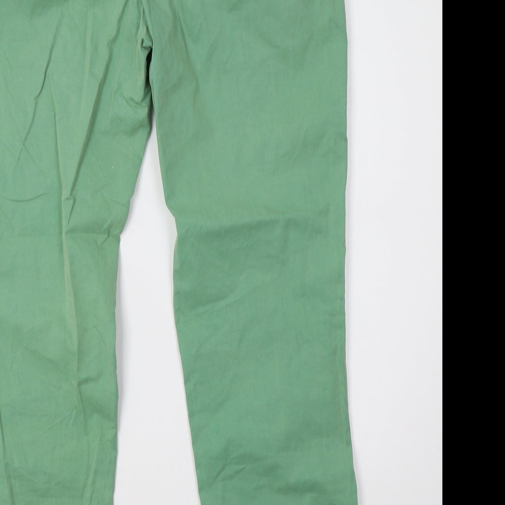 Marks and Spencer Womens Green   Skinny Jeans Size 14 L32 in