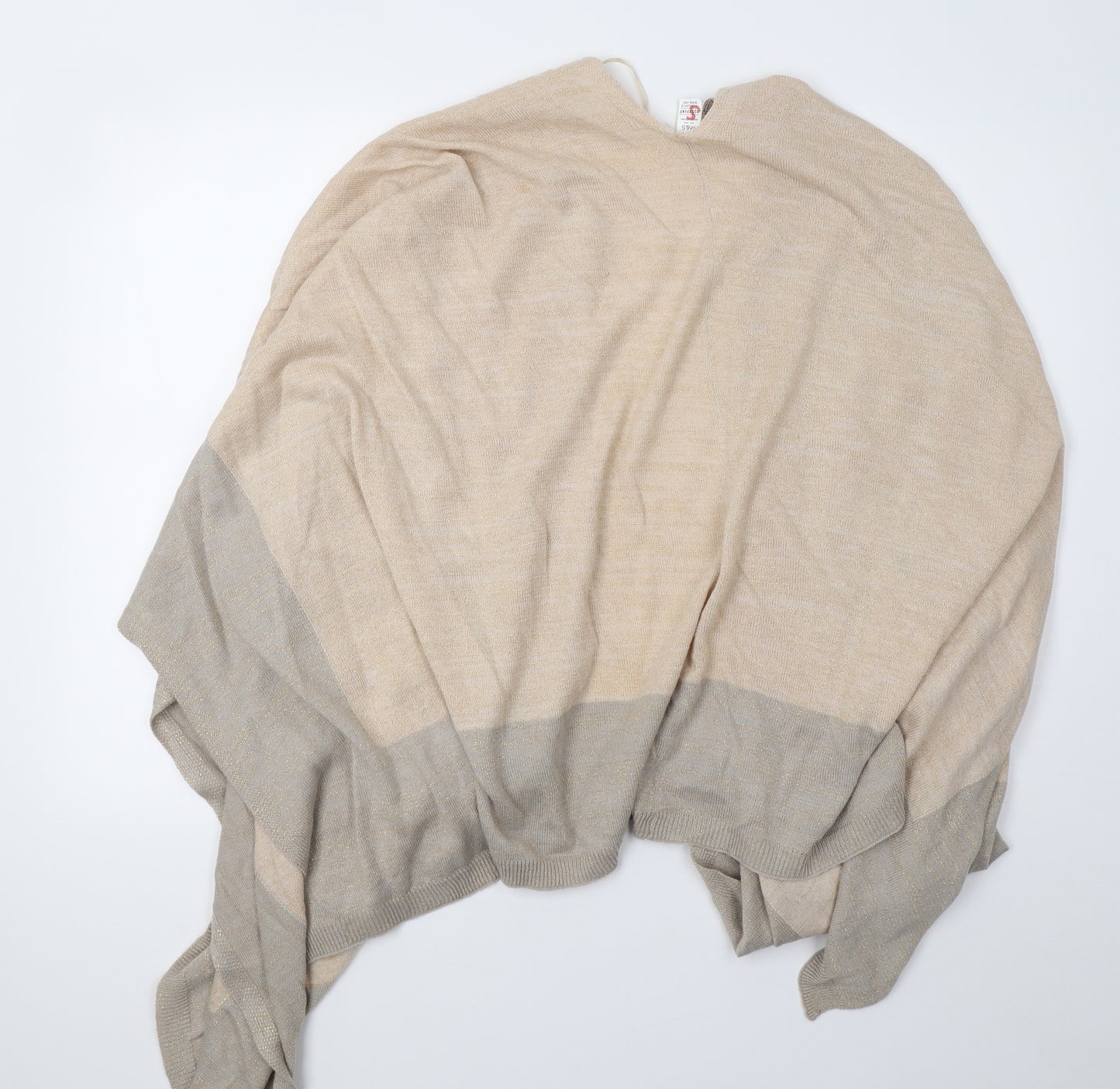 Marks and Spencer Womens Beige  Knit Cardigan Jumper Size M