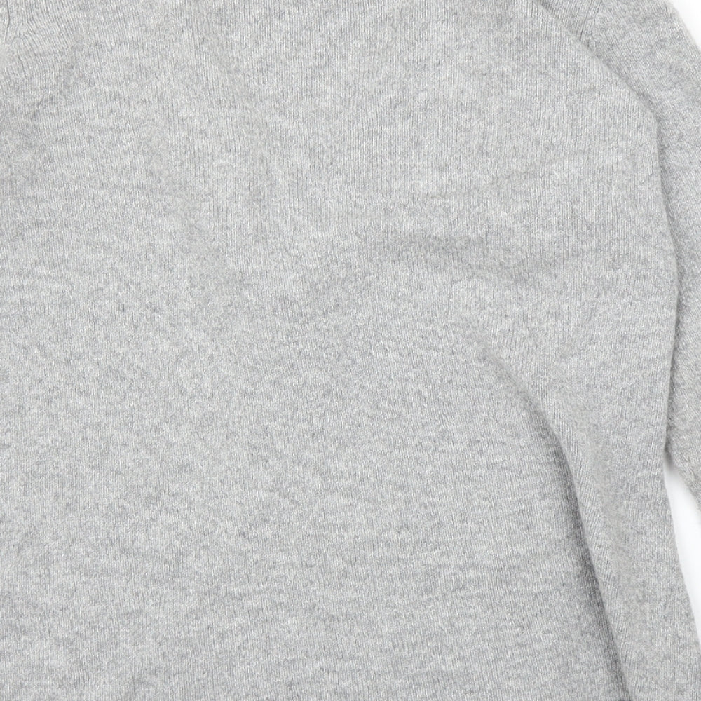 M&S Womens Grey   Cardigan Jumper Size 16