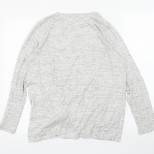 George Womens Grey   Basic Blouse Size M