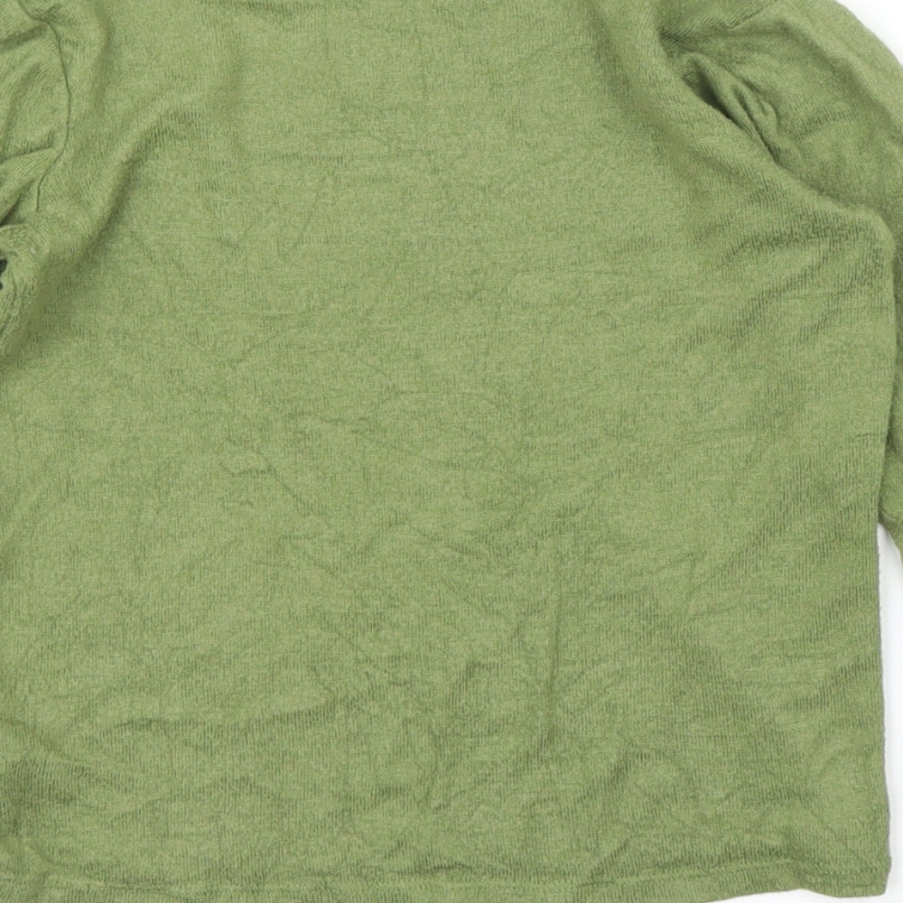 TU Girls Green   Pullover Jumper Size 8 Years
