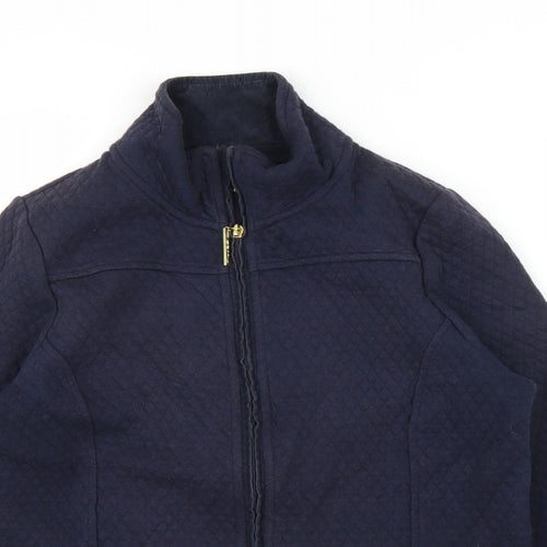DASH Womens Blue   Quilted Coat Size 10