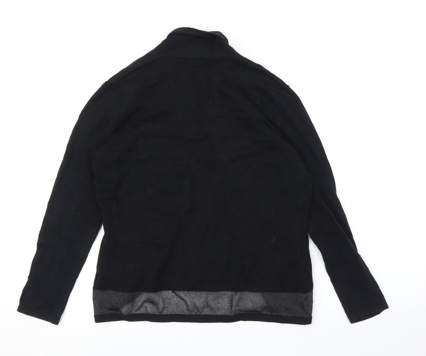 Minuet Womens Black   Cardigan Jumper Size S