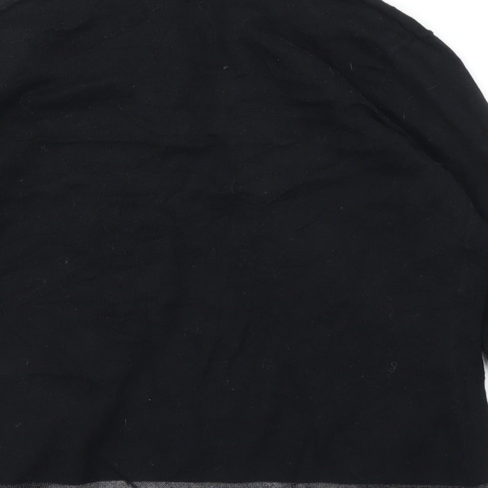 Minuet Womens Black   Cardigan Jumper Size S