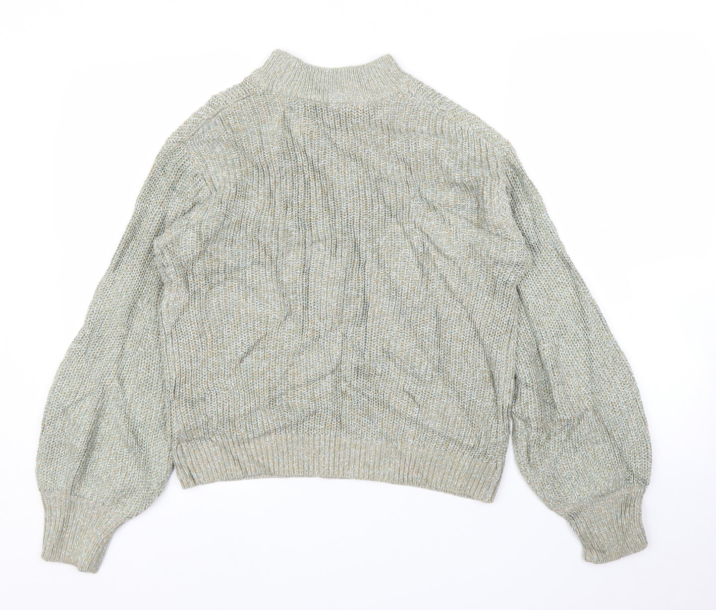 H&M Womens Green   Pullover Jumper Size S