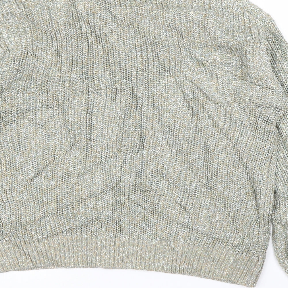 H&M Womens Green   Pullover Jumper Size S
