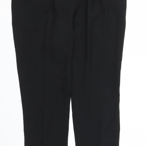 George Womens Black   Carrot Trousers Size 10 L25 in