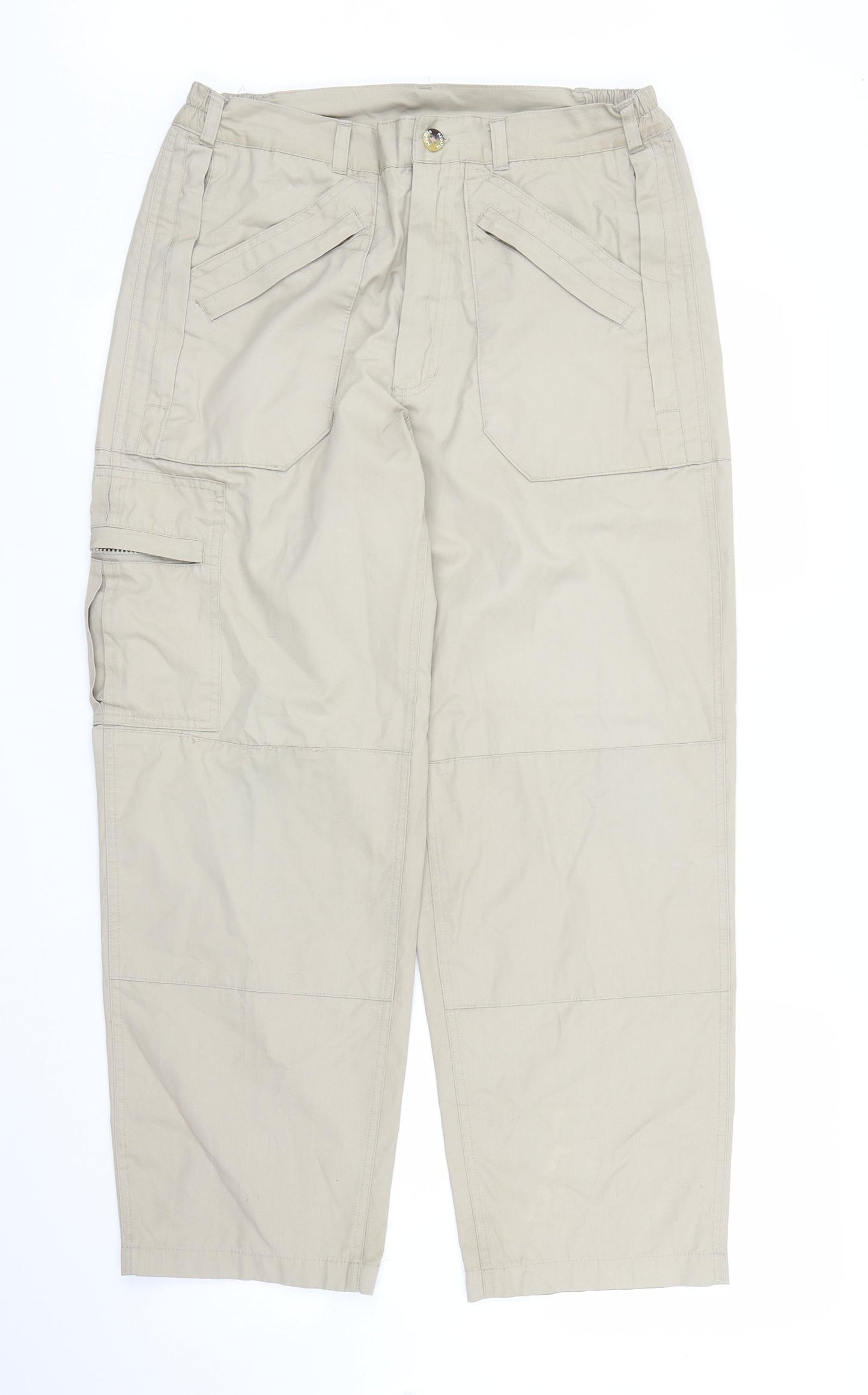 Regatta Mens Beige   Cargo Trousers Size 32 in L29 in