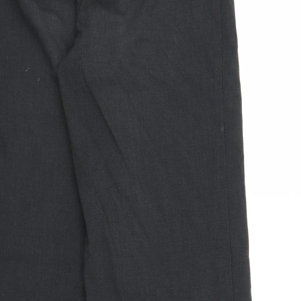 M&S Womens Grey   Capri Trousers Size 6 L25 in