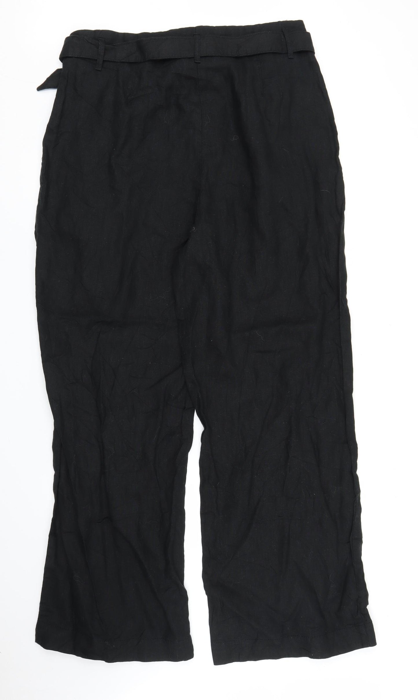 M&S Womens Black   Trousers  Size 18 L30 in