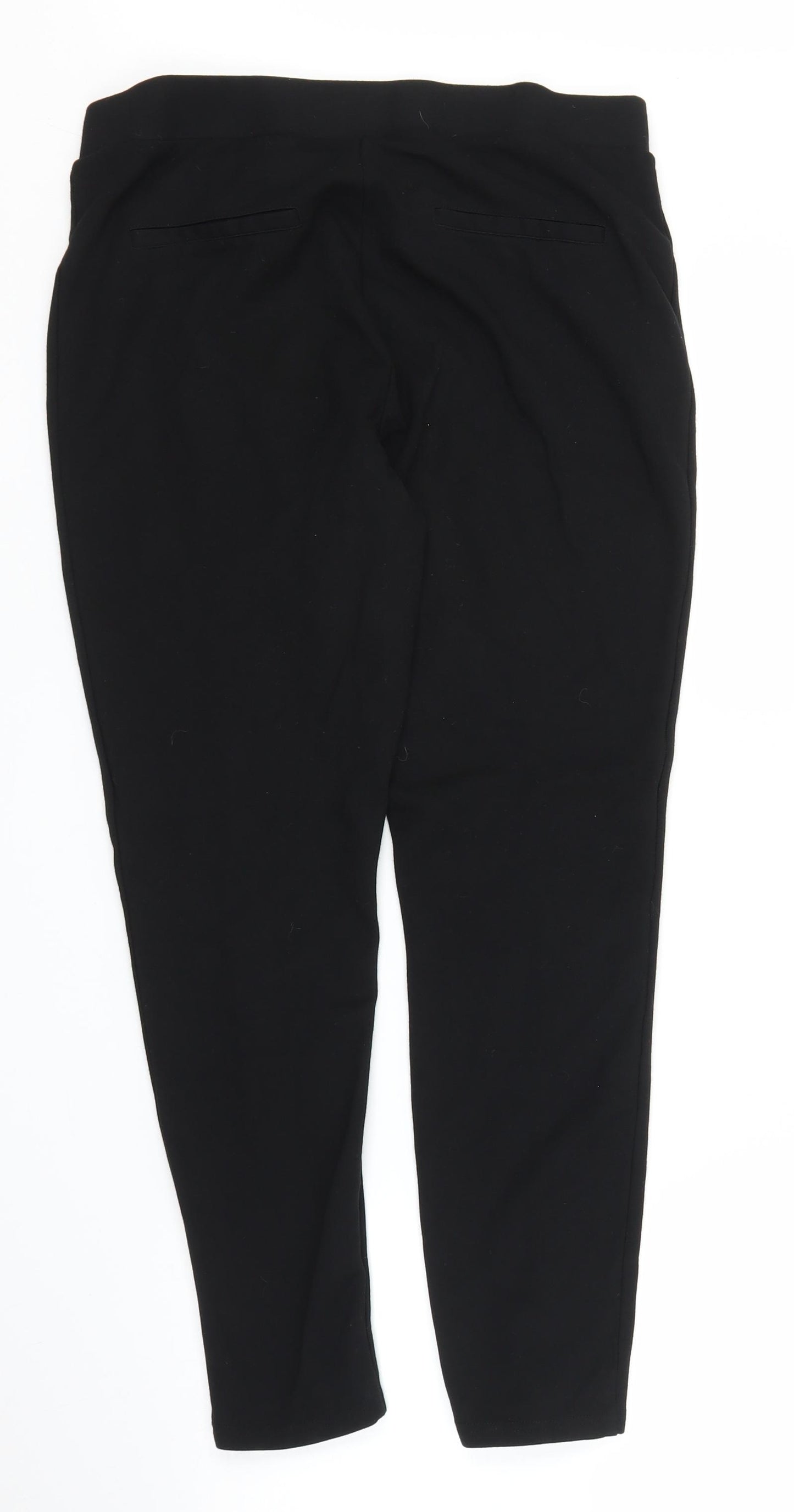 Soon Womens Black   Carrot Trousers Size 16 L23 in