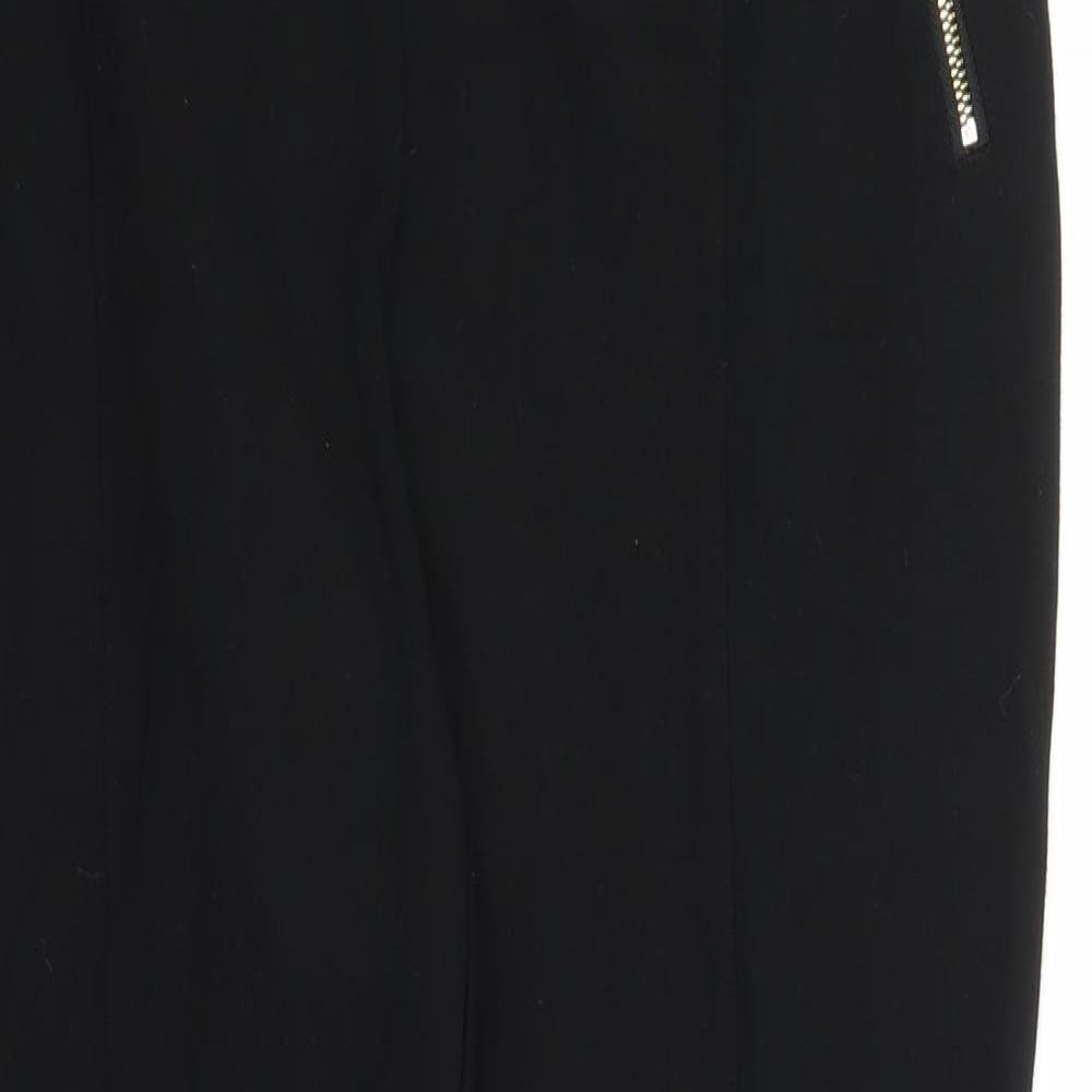 Soon Womens Black   Carrot Trousers Size 16 L23 in