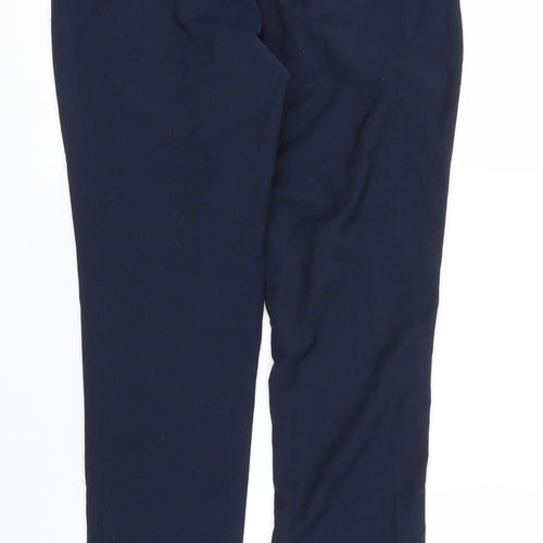 H&M Womens Blue   Capri Trousers Size M L28 in