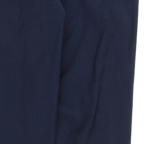 H&M Womens Blue   Capri Trousers Size M L28 in