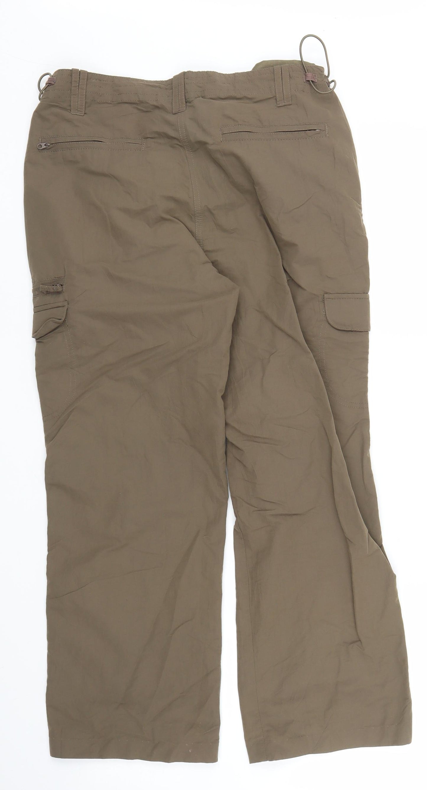 Peter Storm Womens Brown   Cargo Trousers Size 12 L24 in