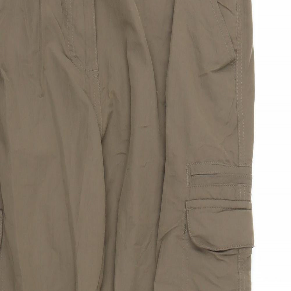 Peter Storm Womens Brown   Cargo Trousers Size 12 L24 in