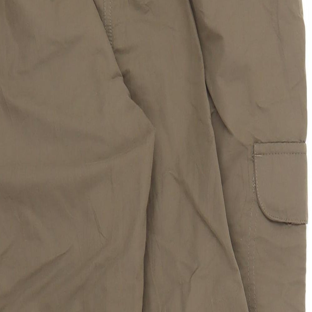Peter Storm Womens Brown   Cargo Trousers Size 12 L24 in