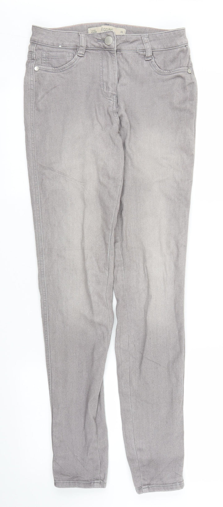 NEXT Womens Grey  Denim Skinny Jeans Size 10 L29 in