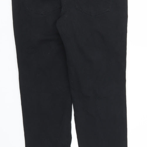 Up2Fashion Womens Black   Capri Jeans Size 12 L24 in