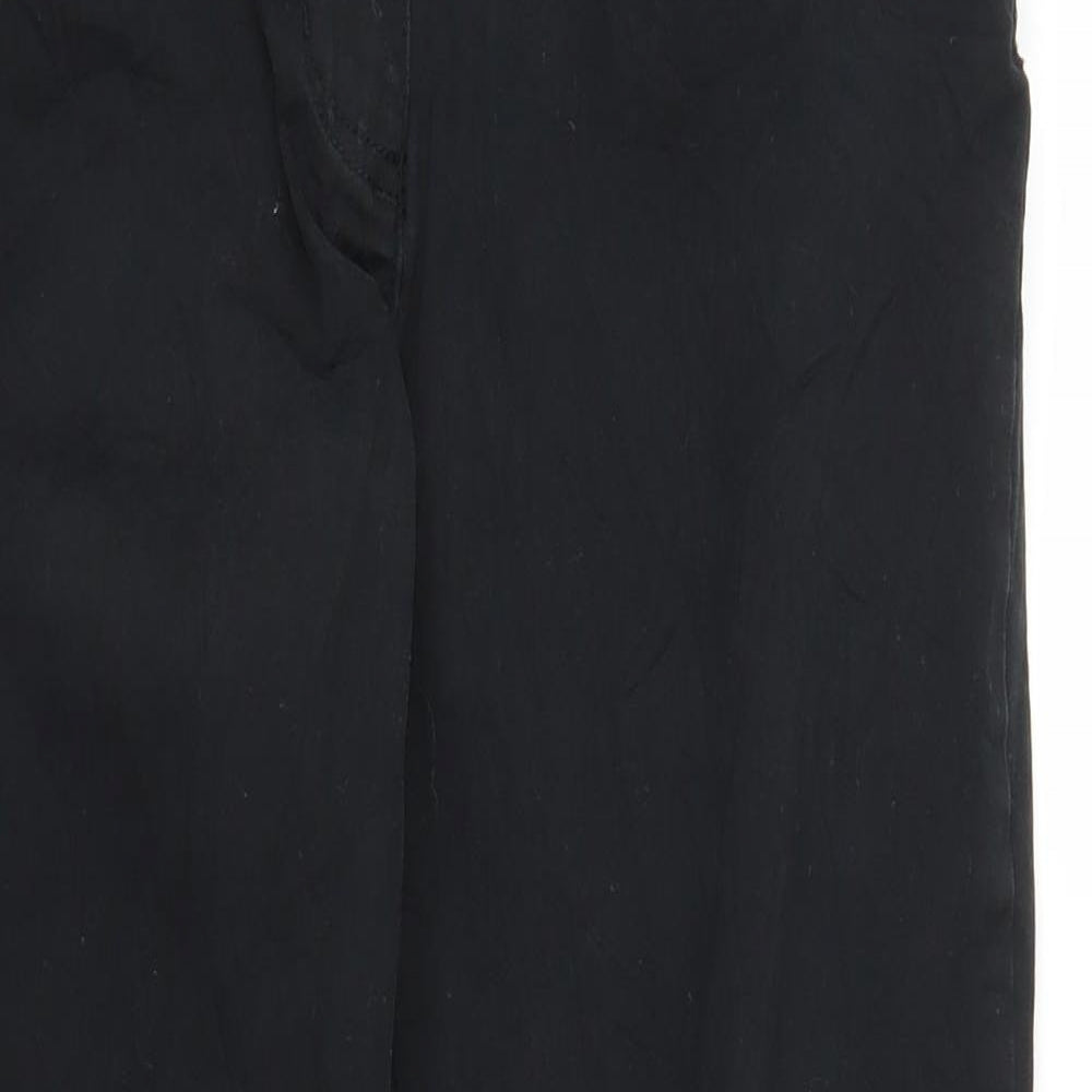 Up2Fashion Womens Black   Capri Jeans Size 12 L24 in