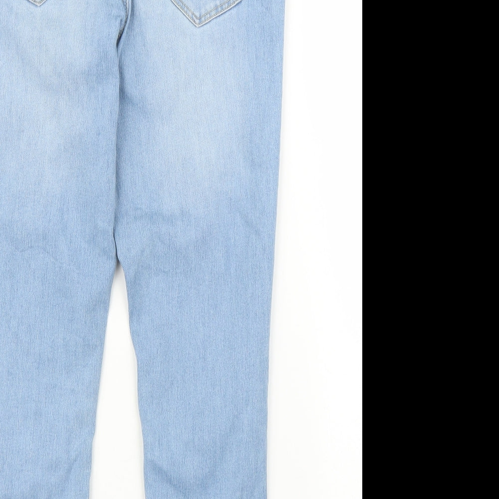 George Womens Blue  Denim Skinny Jeans Size 12 L24 in