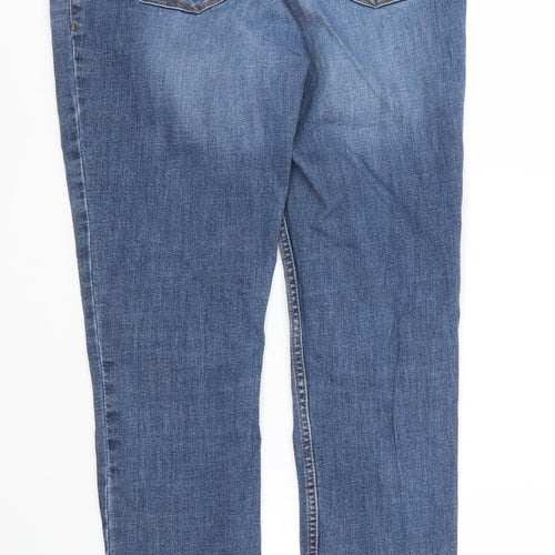 NEXT Womens Blue  Denim Skinny Jeans Size 14 L30 in