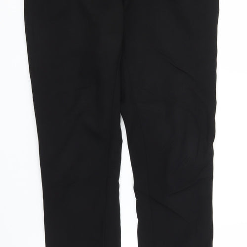 New Look Womens Black   Carrot Trousers Size 10 L27 in