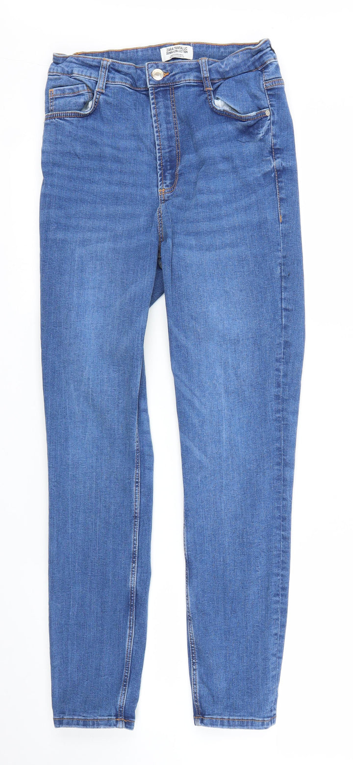 Zara Womens Blue Denim Skinny Jeans Size 24 in L26 in