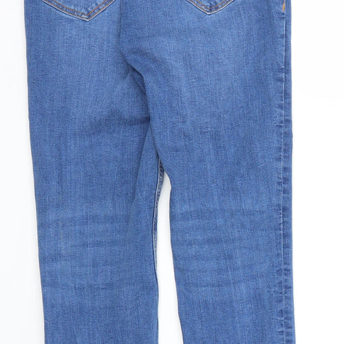 Zara Womens Blue  Denim Skinny Jeans Size 24 in L26 in