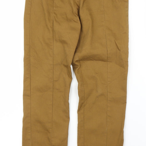 H&M Womens Beige   Carpenter Trousers Size 8 L25 in