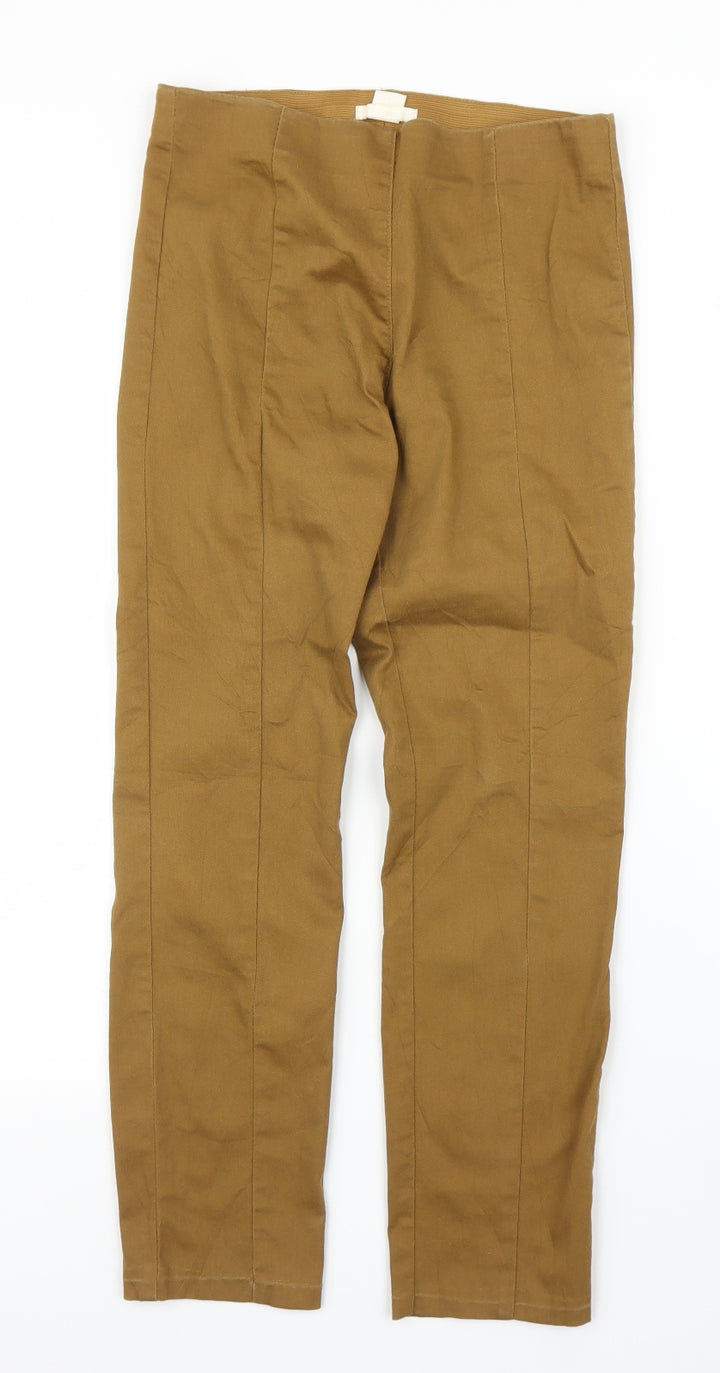 H&M Womens Beige   Carpenter Trousers Size 8 L25 in