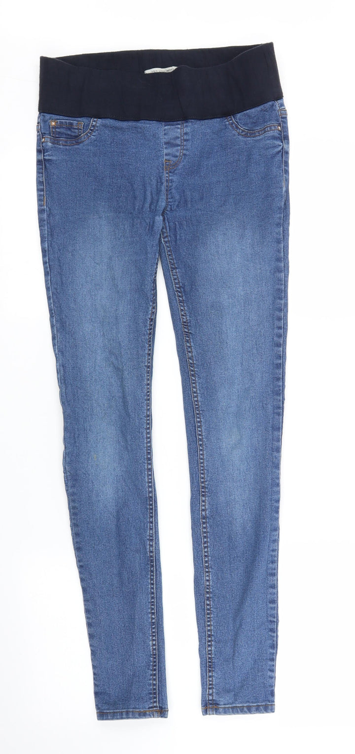 New Look Womens Blue Denim Skinny Jeans Size 8 L27 in