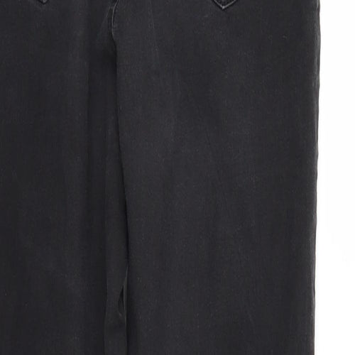 Primark Womens Black  Denim Skinny Jeans Size 10 L24 in