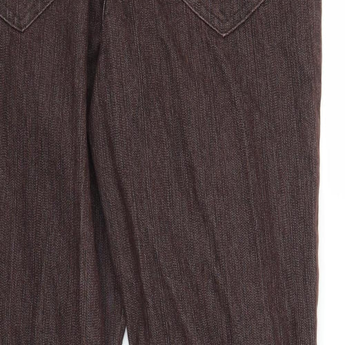 Soon Womens Brown  Denim Bootcut Jeans Size 12 L27 in