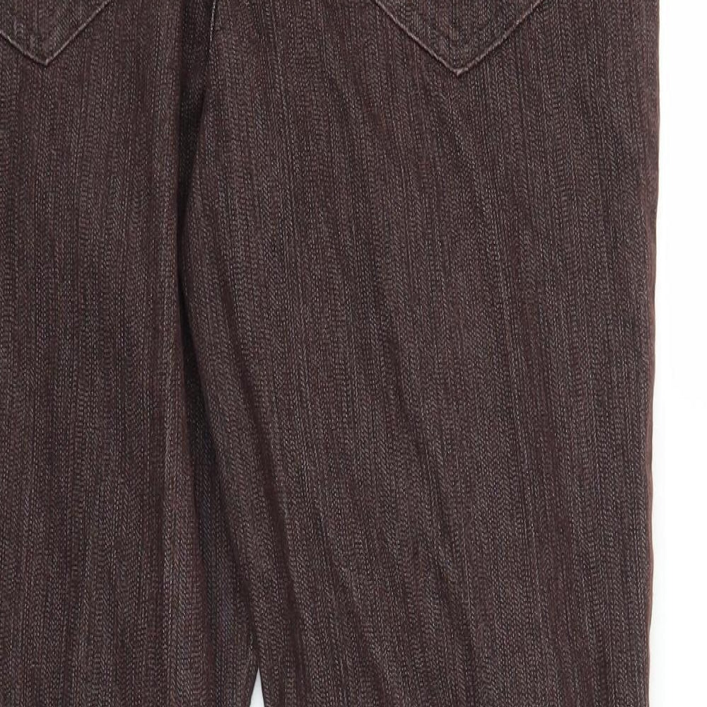 Soon Womens Brown  Denim Bootcut Jeans Size 12 L27 in