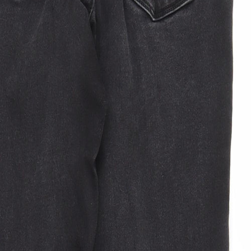 George Womens Black  Denim Jegging Jeans Size 10 L25 in