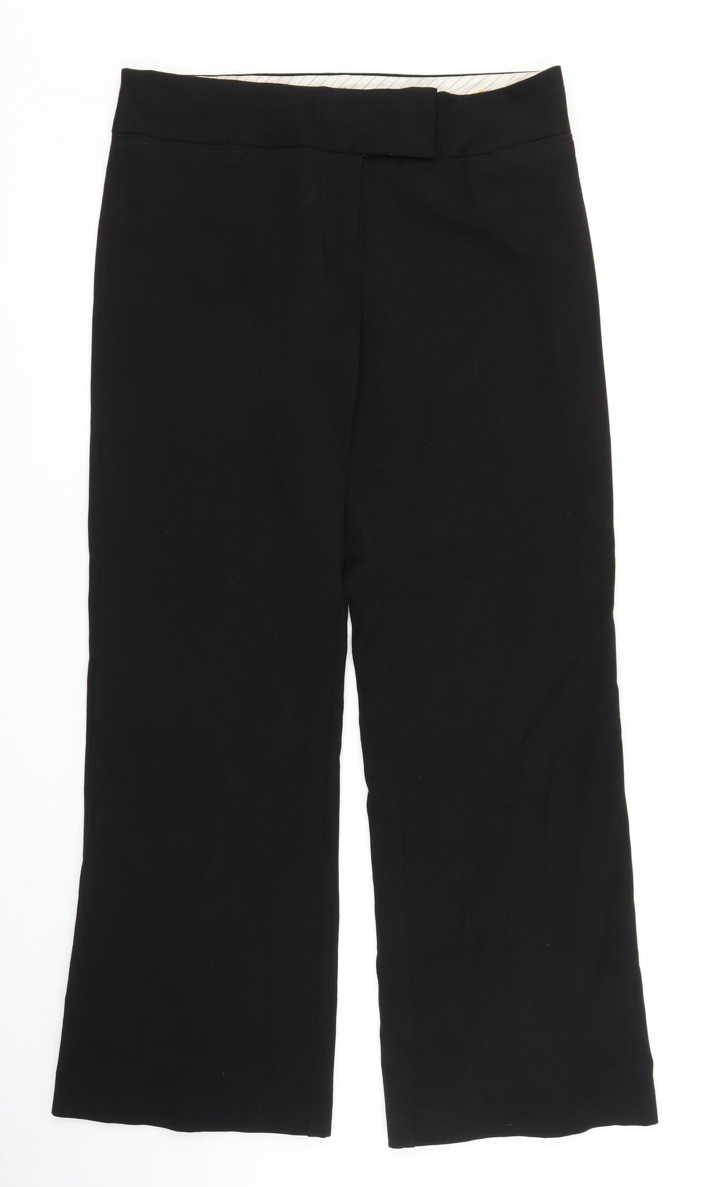 New Look Womens Black   Trousers  Size 14 L29 in