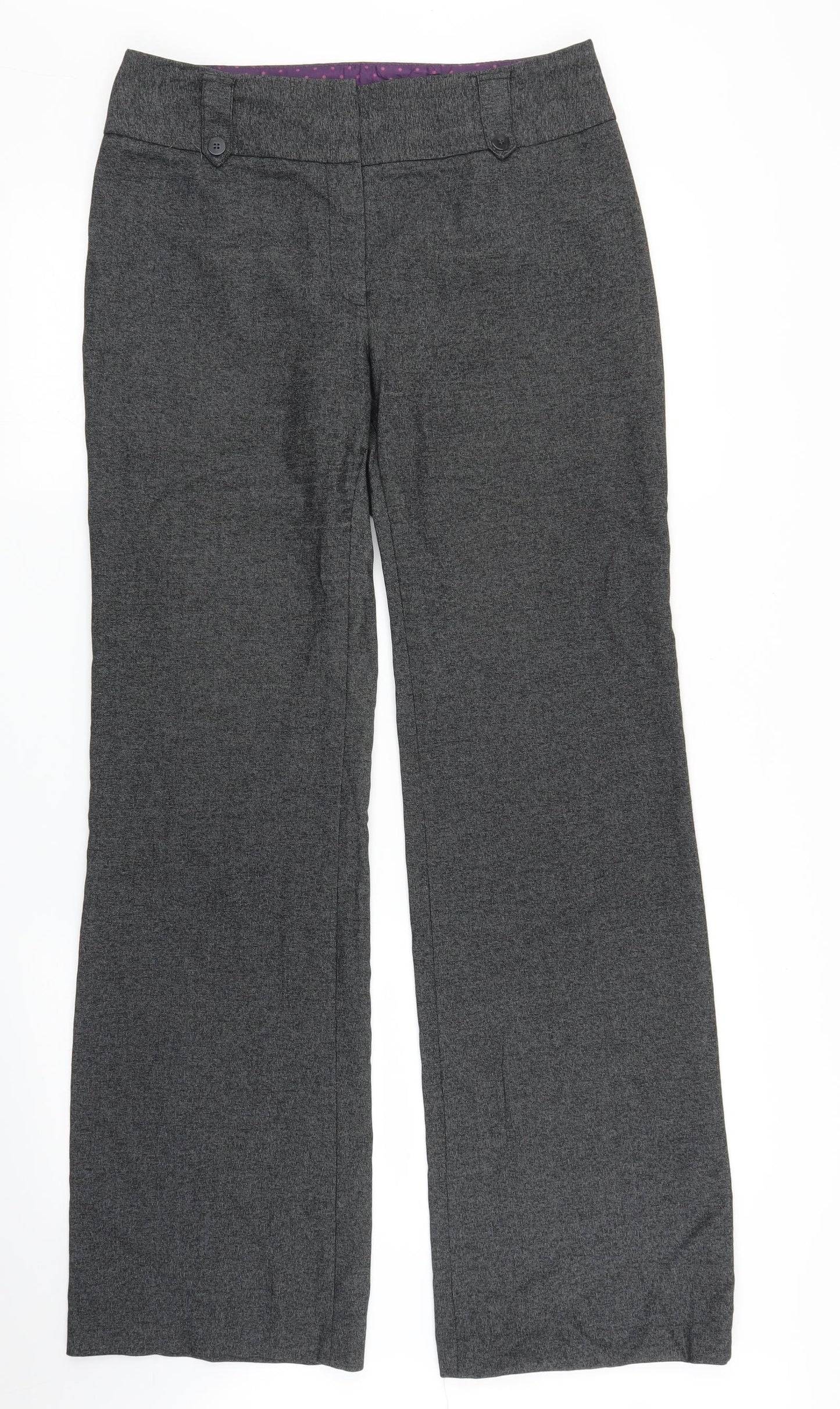 NEXT Womens Grey   Trousers  Size 10 L31 in