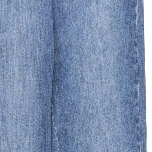 Papaya Womens Blue  Denim Straight Jeans Size 12 L28 in