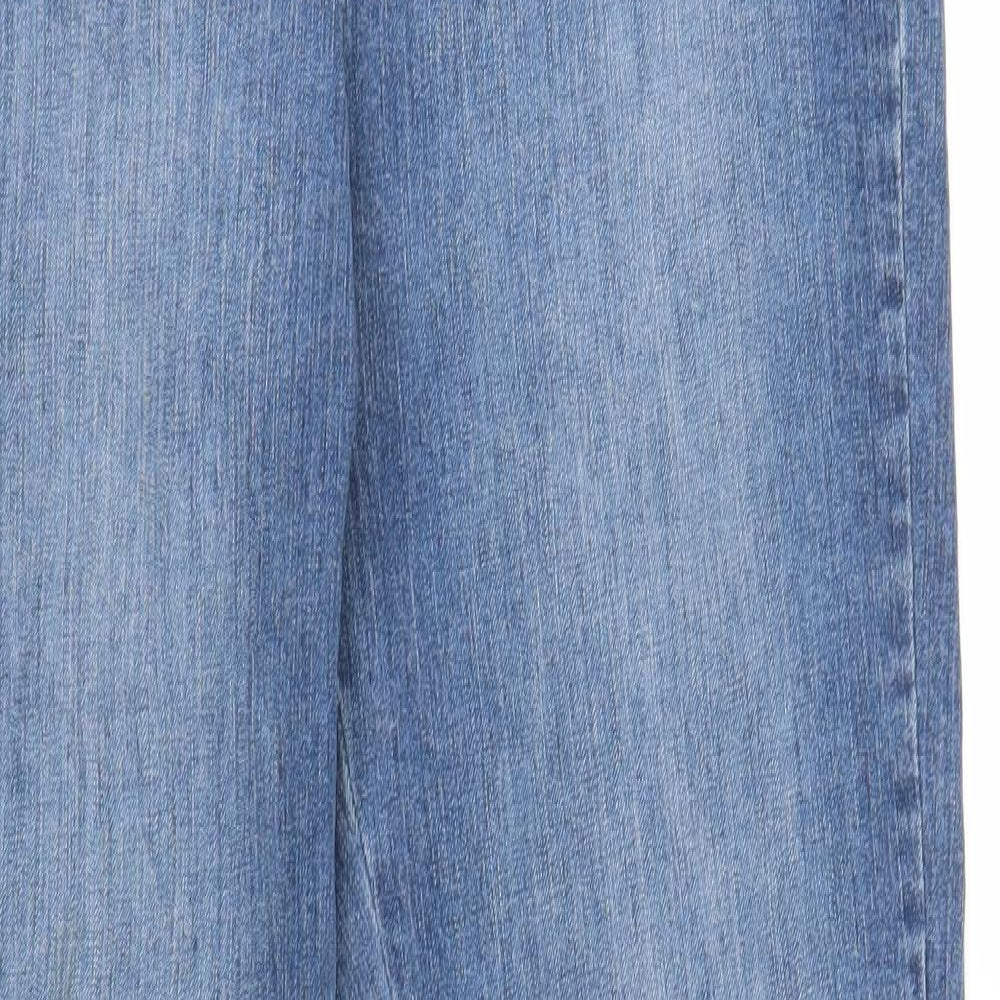 Papaya Womens Blue  Denim Straight Jeans Size 12 L28 in