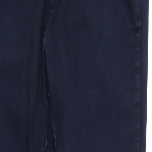 Avenue Denim Womens Blue  Denim Skinny Jeans Size 16 L25 in