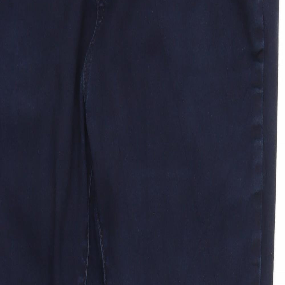 Avenue Denim Womens Blue  Denim Skinny Jeans Size 16 L25 in